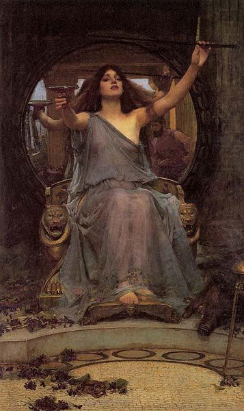 Circe Offering the Cup to Odysseus, John William Waterhouse